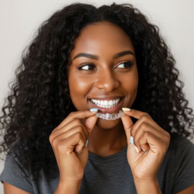 Invisalign treatment at Insmile Aesthetic Dental Clinic in Nairobi – straighten your teeth discreetly with clear aligners for a comfortable, confident, and natural-looking smile.